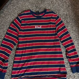 HUF Multicolor Striped Long Sleeve Tee